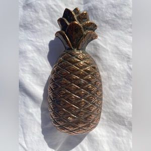 Large Vintage pineapple 🍍 Metal Copper colored drawer/cabinet/door Pulls.